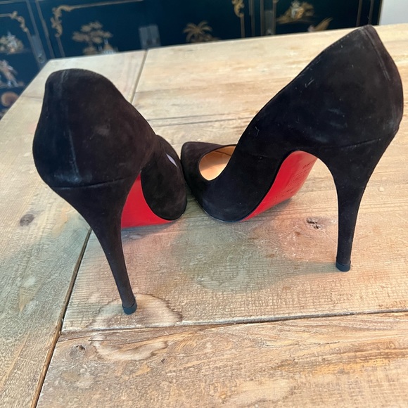 Christian Louboutin fifi 80 black suede - Picture 2 of 8